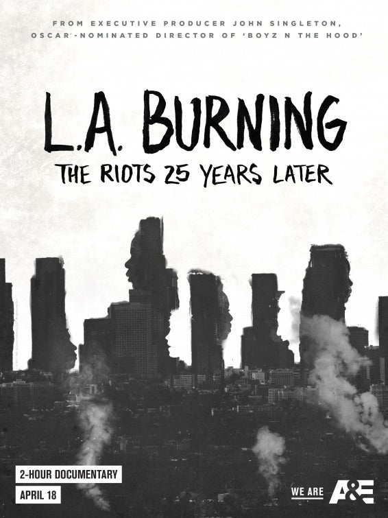 1000 piece jigsaw puzzle for tv poster: L.A. Burning