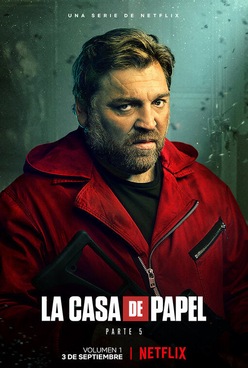 1000 piece jigsaw puzzle for tv poster: Money Heist, ver29
