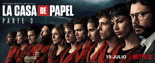 1000 piece jigsaw puzzle for tv poster: Money Heist, ver3