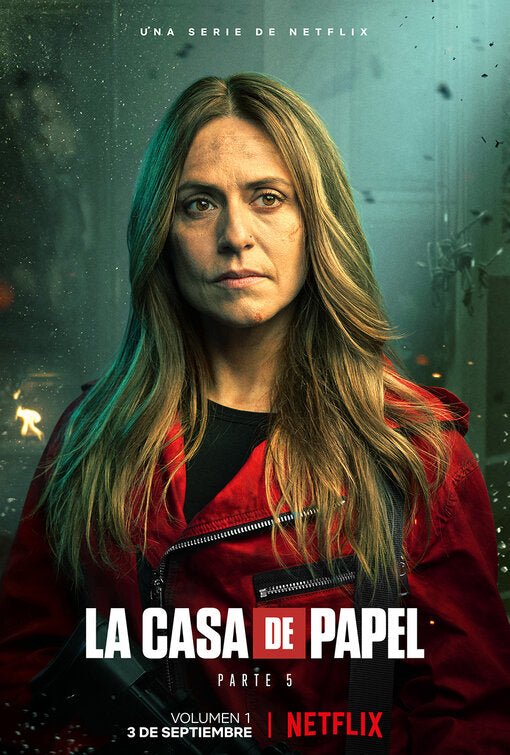 1000 piece jigsaw puzzle for tv poster: Money Heist, ver33