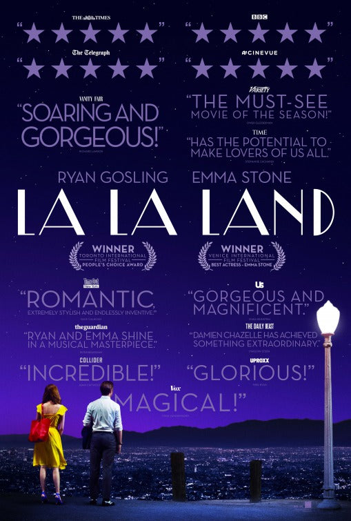1000 piece jigsaw puzzle for the movie poster: La La Land (2016) ver4