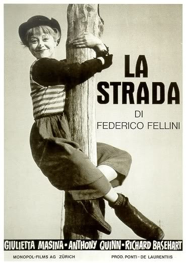 1000 piece jigsaw puzzle for the movie poster: La Strada (1954)