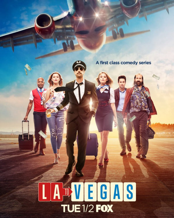 1000 piece jigsaw puzzle for tv poster: LA to Vegas