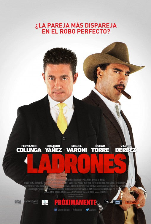 1000 piece jigsaw puzzle for the movie poster: Ladrones (2015)