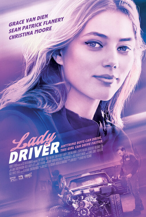 1000 piece jigsaw puzzle for the movie poster: Lady Driver (2020)