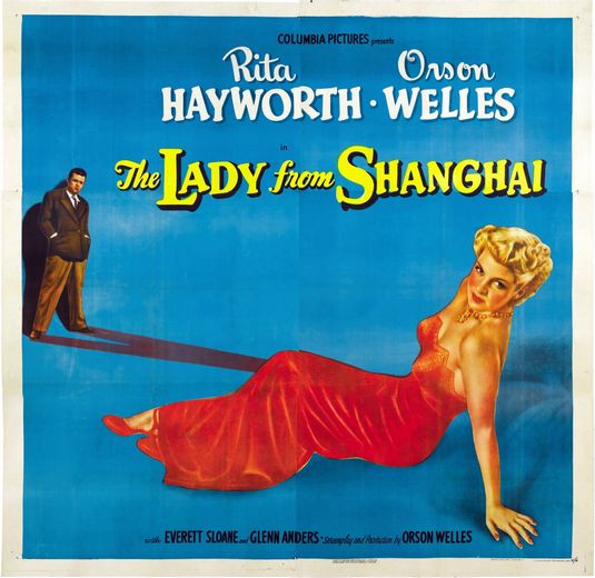 the movie poster: The Lady from Shanghai (1947) ver2