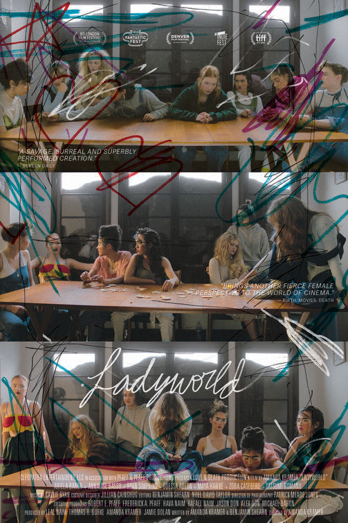 1000 piece jigsaw puzzle for the movie poster: Ladyworld (2019)