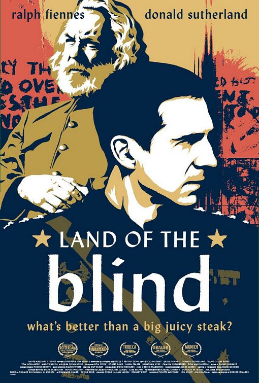 the movie poster: Land of the Blind (2006)