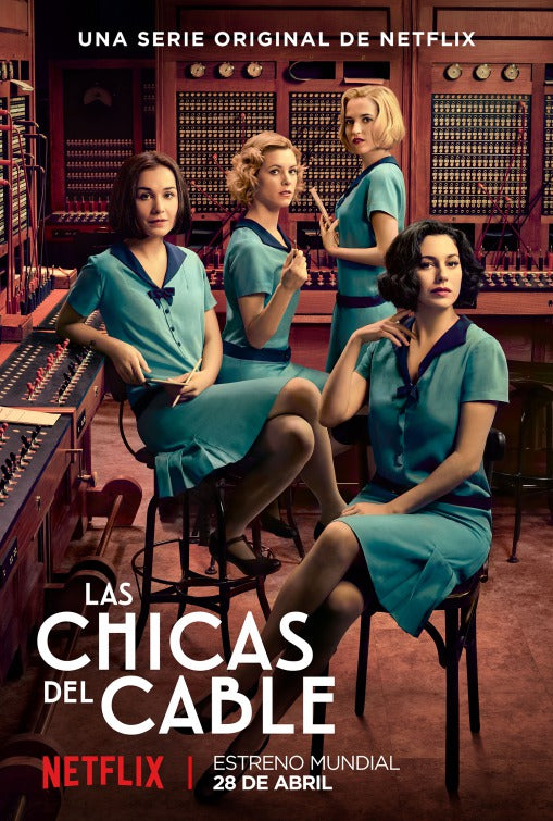 1000 piece jigsaw puzzle for tv poster: Las chicas del cable