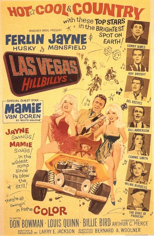 the movie poster: The Las Vegas Hillbillys (1966)