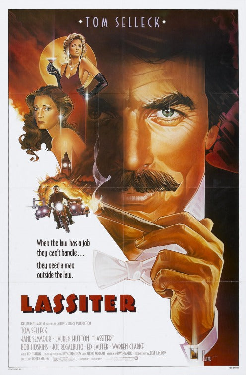 the movie poster: Lassiter (1984)