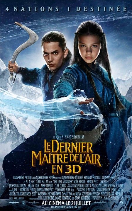 1000 piece jigsaw puzzle for the movie poster: The Last Airbender (2010) ver11