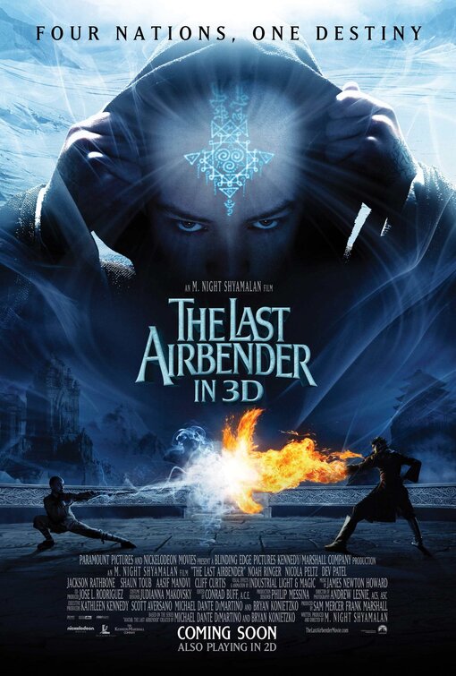 1000 piece jigsaw puzzle for the movie poster: The Last Airbender (2010) ver6