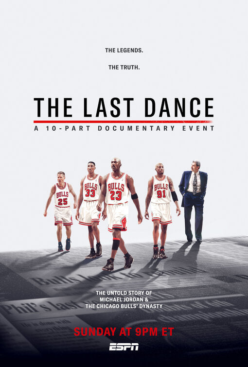 1000 piece jigsaw puzzle for tv poster: The Last Dance