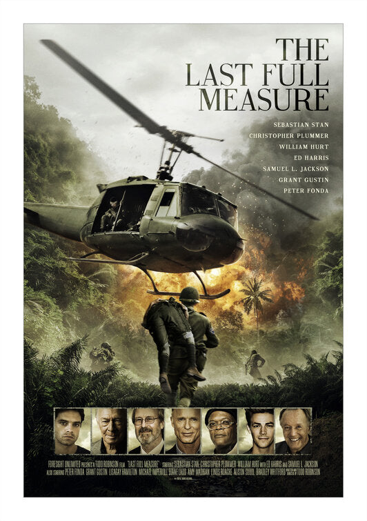 1000 piece jigsaw puzzle for the movie poster: The Last Full Measure (2020)
