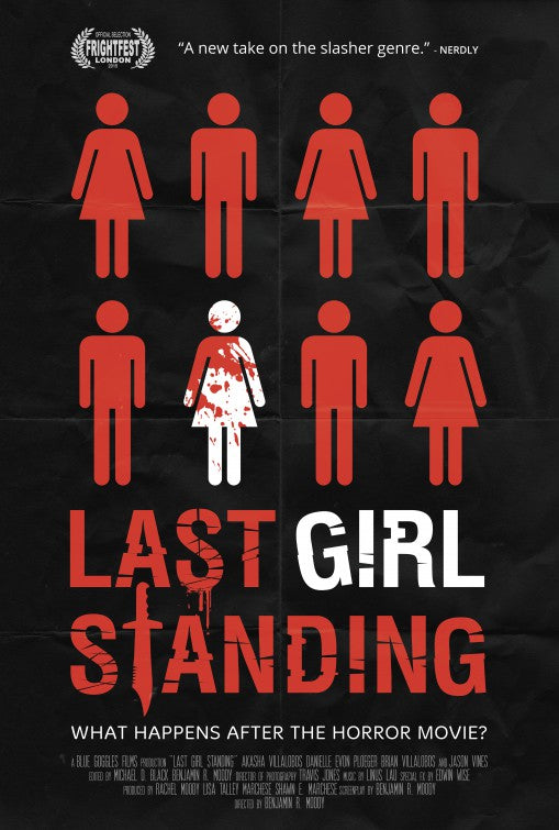 1000 piece jigsaw puzzle for the movie poster: Last Girl Standing (2015)