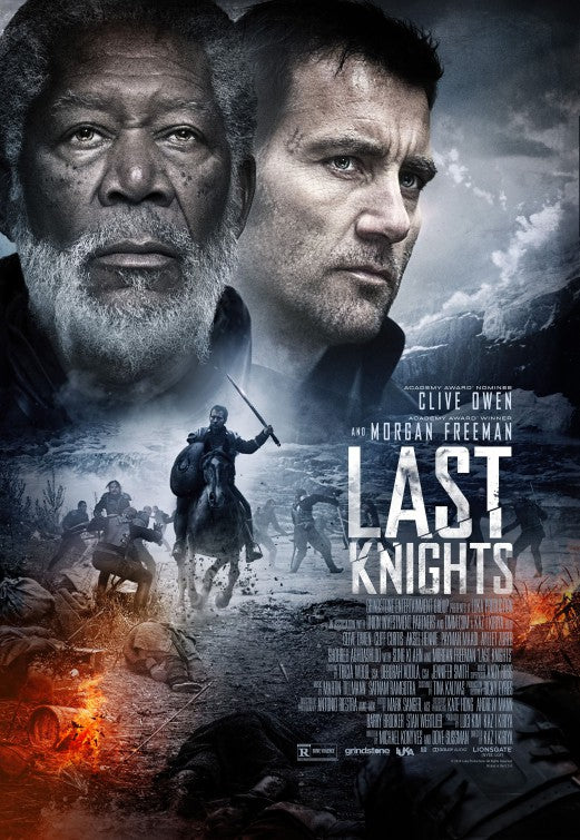 1000 piece jigsaw puzzle for the movie poster: Last Knights (2015)