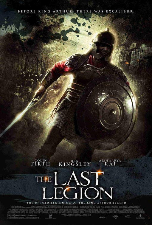 the movie poster: The Last Legion (2007)