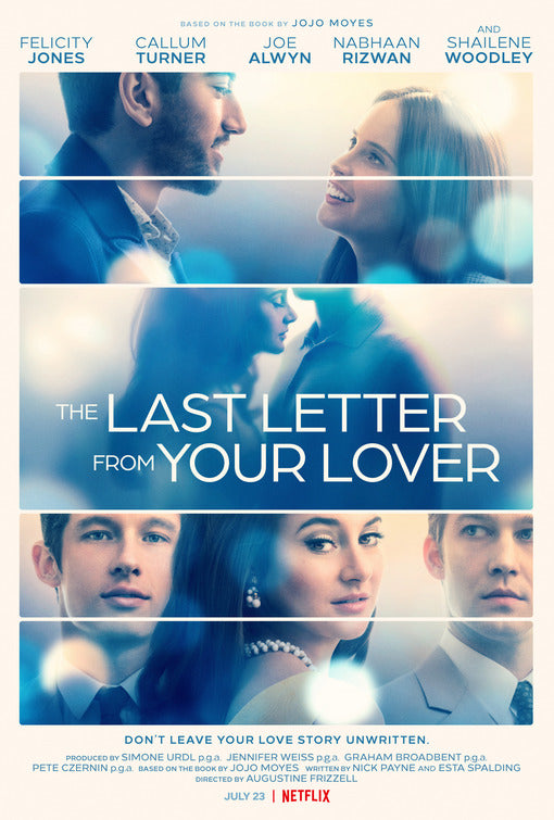 1000 piece jigsaw puzzle for the movie poster: The Last Letter from Your Lover (2021)