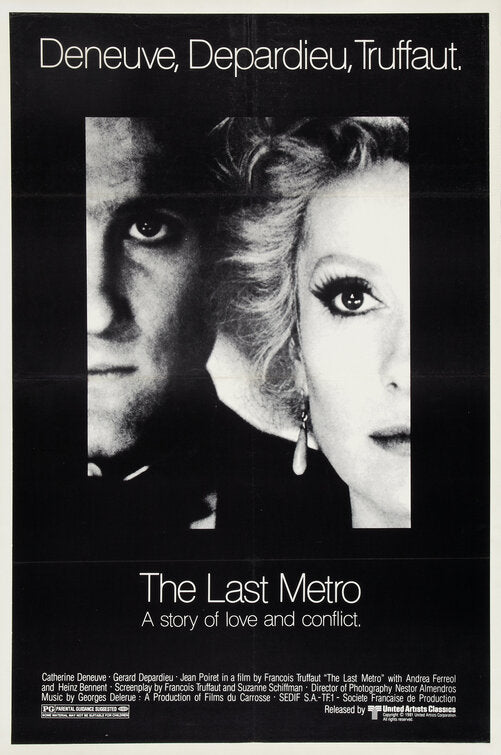 the movie poster: The Last Metro (1981)
