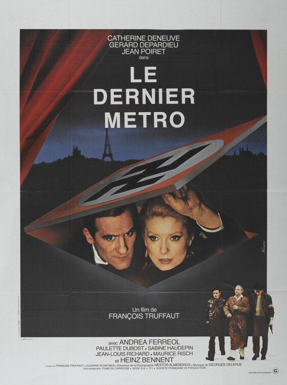 the movie poster: The Last Metro (1981) ver2