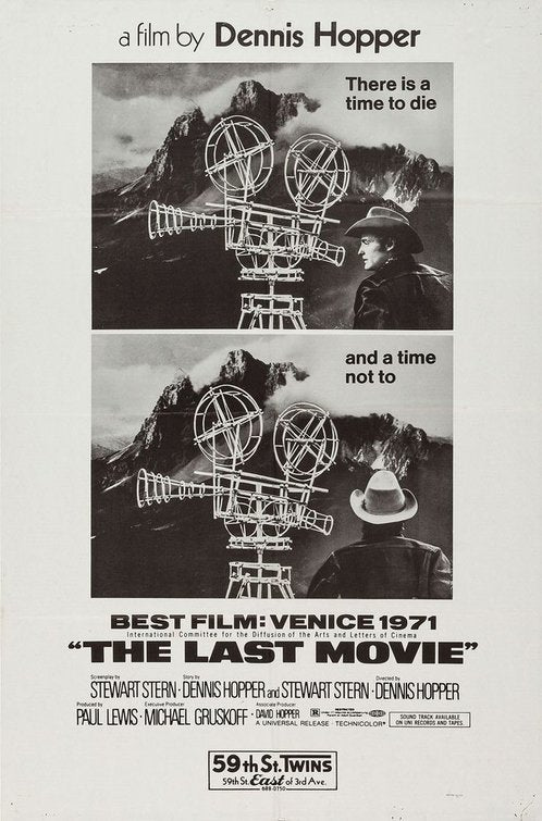1000 piece jigsaw puzzle for the movie poster: The Last Movie (1971) ver2