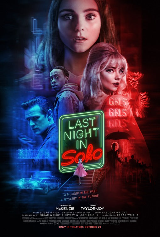 1000 piece jigsaw puzzle for the movie poster: Last Night in Soho (2021) ver2