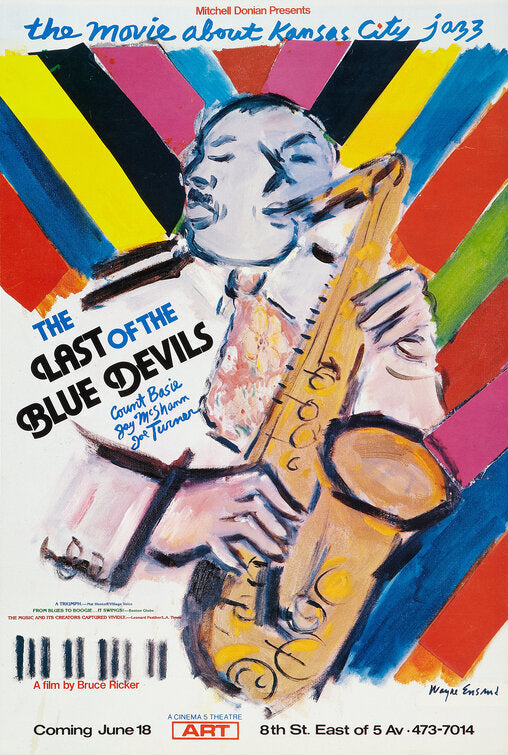 1000 piece jigsaw puzzle for the movie poster: The Last of the Blue Devils (1980)