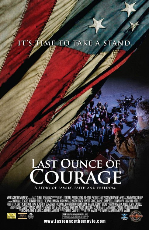 1000 piece jigsaw puzzle for the movie poster: Last Ounce of Courage (2012)