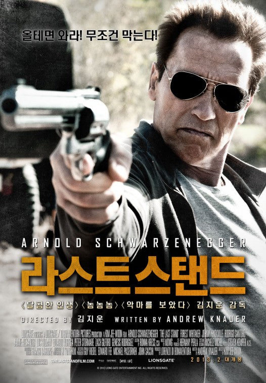 1000 piece jigsaw puzzle for the movie poster: The Last Stand (2013) ver6