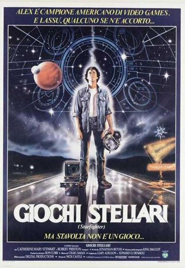 the movie poster: The Last Starfighter (1984) ver2