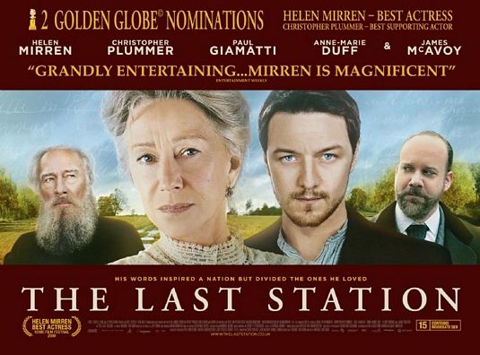1000 piece jigsaw puzzle for the movie poster: The Last Station (2009) ver4