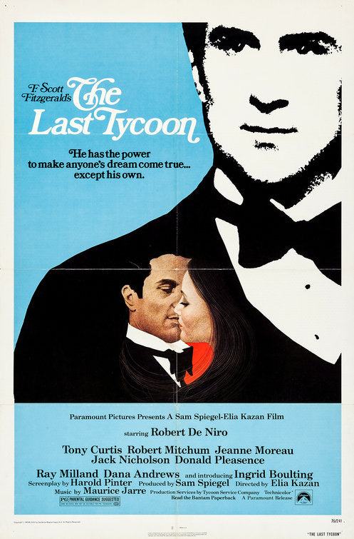 the movie poster: The Last Tycoon (1976)