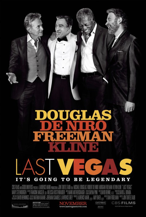 1000 piece jigsaw puzzle for the movie poster: Last Vegas (2013) ver2