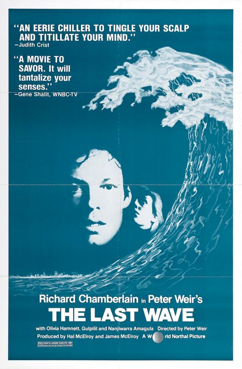 the movie poster: The Last Wave (1977)