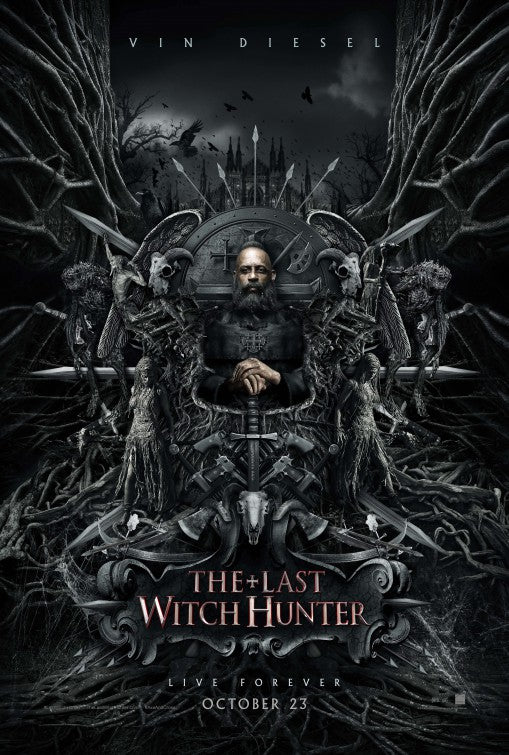 1000 piece jigsaw puzzle for the movie poster: The Last Witch Hunter (2015) ver2