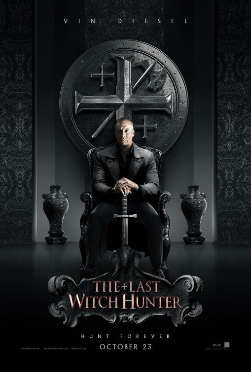 1000 piece jigsaw puzzle for the movie poster: The Last Witch Hunter (2015) ver3