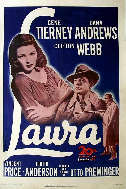 the movie poster: Laura (1944) ver7