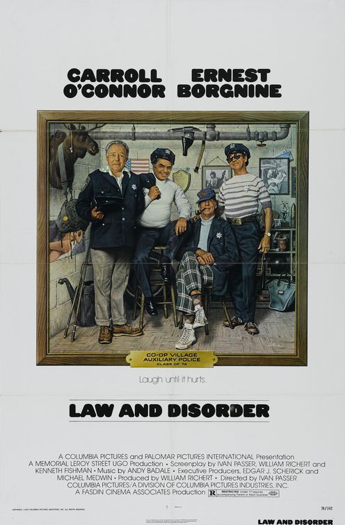 the movie poster: Law and Disorder (1974)