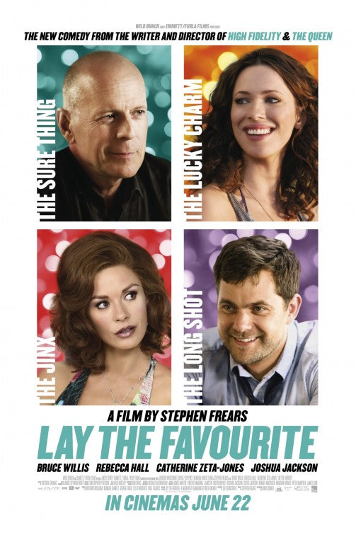 1000 piece jigsaw puzzle for the movie poster: Lay the Favorite (2012)