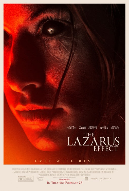1000 piece jigsaw puzzle for the movie poster: The Lazarus Effect (2015)