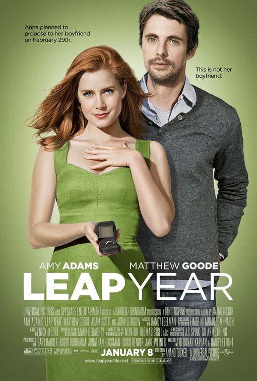 1000 piece jigsaw puzzle for the movie poster: Leap Year (2010)