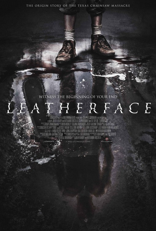 1000 piece jigsaw puzzle for the movie poster: Leatherface (2017)