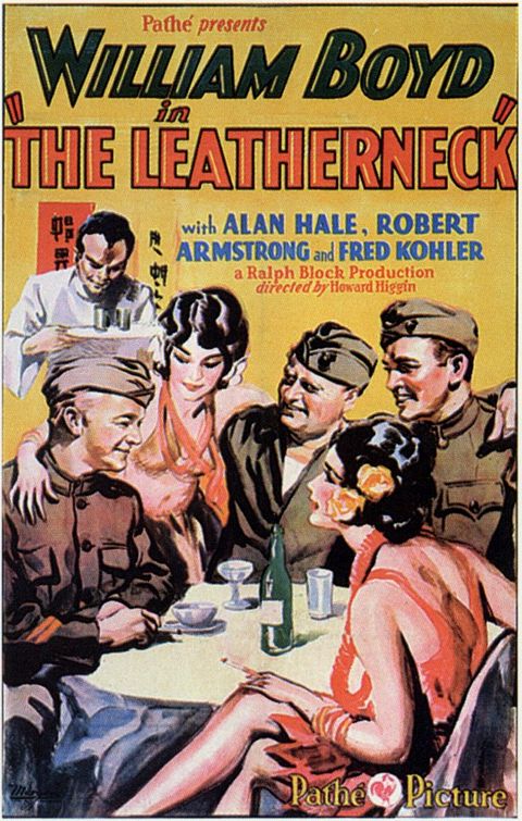 the movie poster: The Leatherneck (1929) ver2