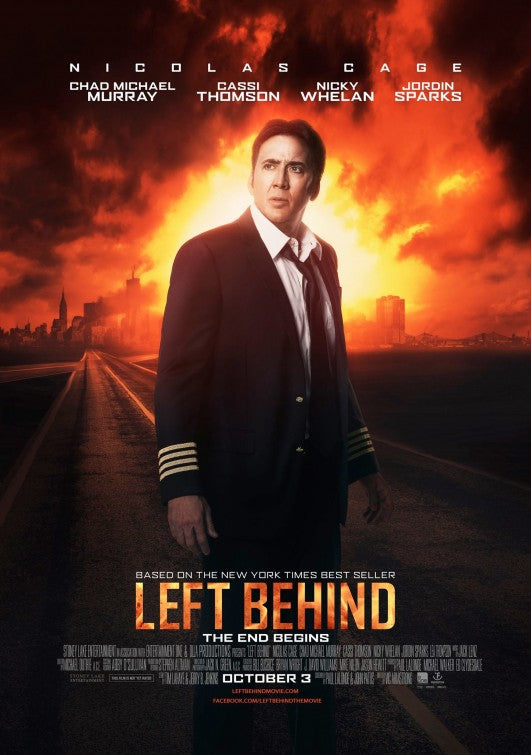 1000 piece jigsaw puzzle for the movie poster: Left Behind (2014) ver3
