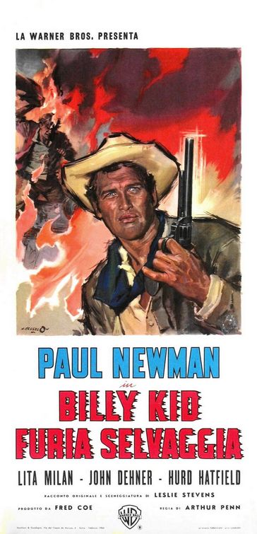 the movie poster: The Left Handed Gun (1958) ver2