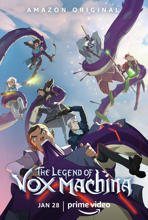 1000 piece jigsaw puzzle for tv poster: The Legend of Vox Machina