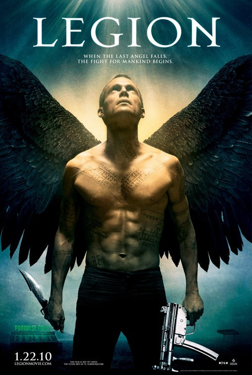1000 piece jigsaw puzzle for the movie poster: Legion (2010)