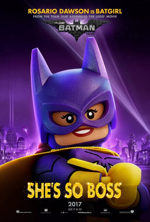 1000 piece jigsaw puzzle for the movie poster: The Lego Batman Movie (2017) ver10