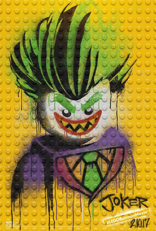 1000 piece jigsaw puzzle for the movie poster: The Lego Batman Movie (2017) ver16